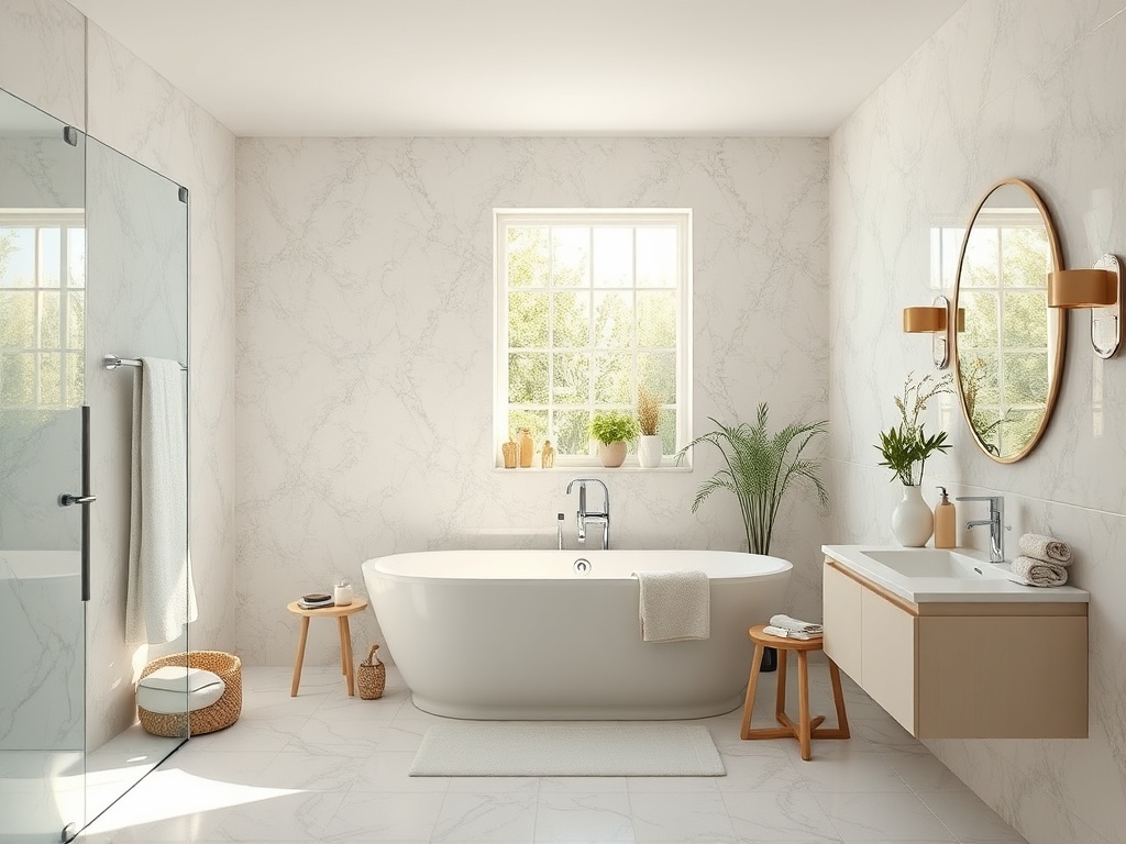 forumnostroy.ru | Большая ванная комната с окном: мечта или реальность